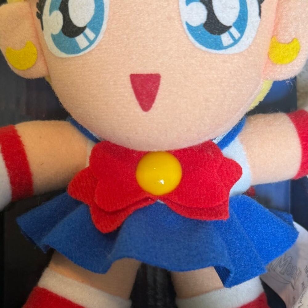 New in Box | Sailor Moon Plush Doll 8" Irwin 1998 Dark Blue Box Vintage - Picture 7 of 8